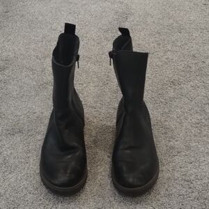 Rieker Black Ankle Booties